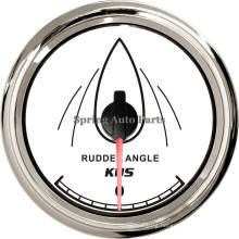 Sq 85mm Rudder Angle Gauge 0-190ohm/87-900ohm with Mating Sensor 12V 24V with Backlight